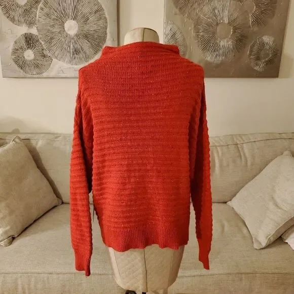 Court & Rowe Speckled Ottoman Turtleneck Sweater - Picture 7 of 12